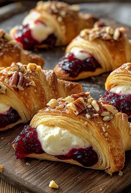 Cranberry Cream Cheese Crescent Bites