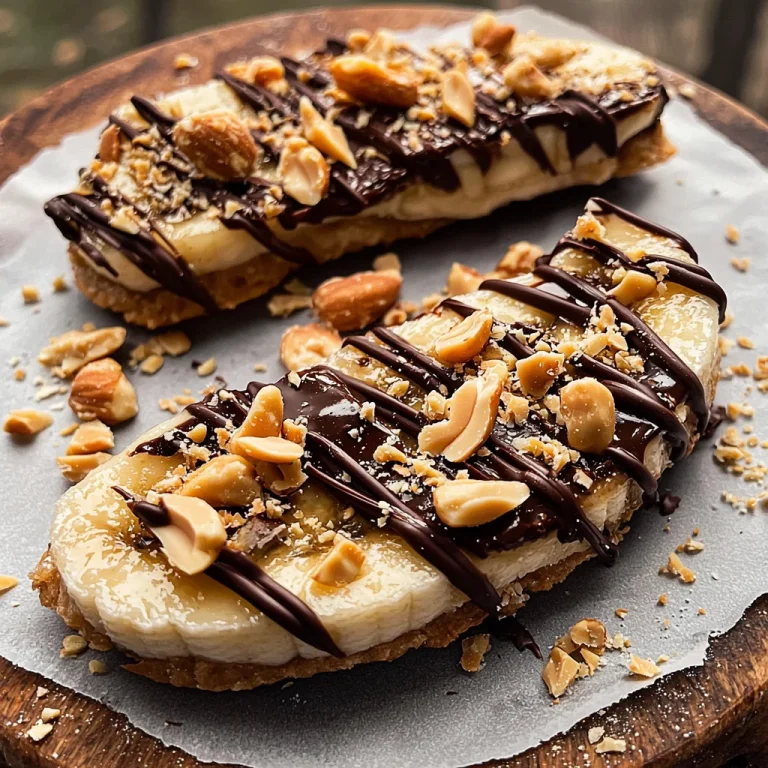 Frozen Banana Snickers