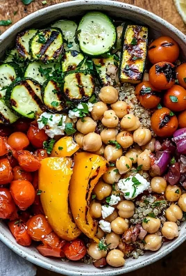 Healthy Grilled Mediterranean Bowl