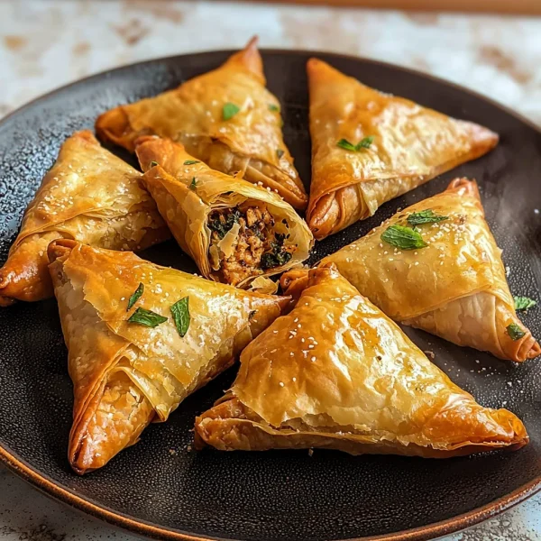 Moroccan Spiced Chicken Briouats
