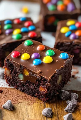 No-Bake Vegan Cosmic Brownies