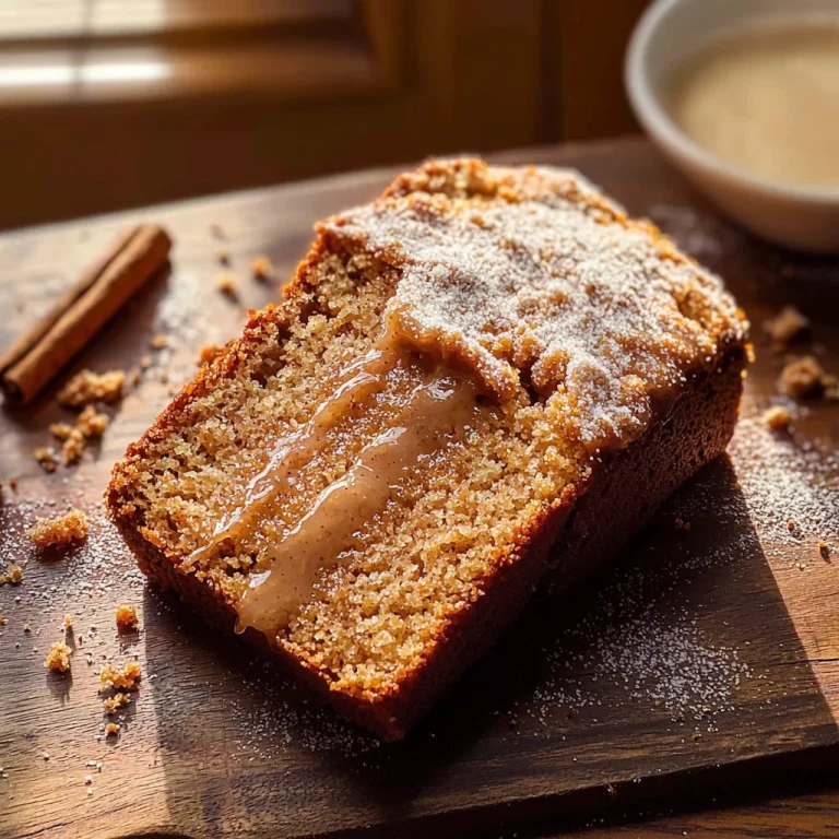 Spiced Apple Cider Donut Loaf