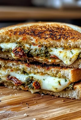 Sun-Dried Tomato Pesto Grilled Cheese: A Flavor Delight!